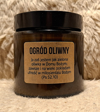 Ogród oliwny - świeca sojowa - 120 ml