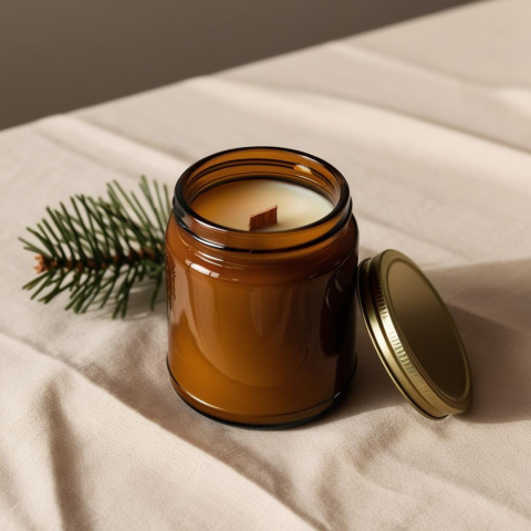 Sosna & Miód - świeca sojowa - 120 ml