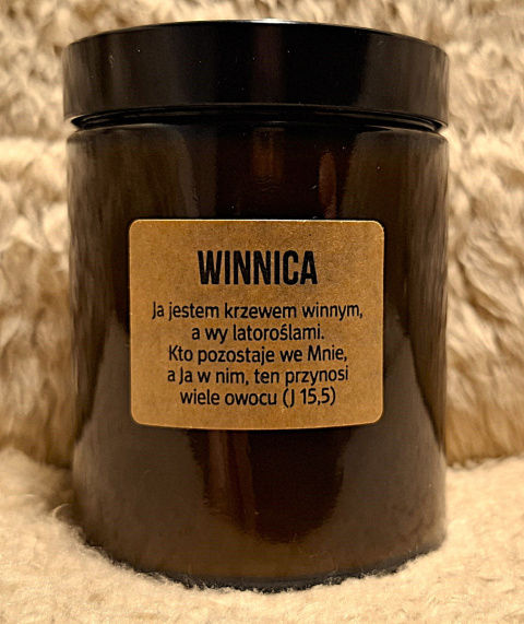 Winnica - świeca sojowa - 180 ml